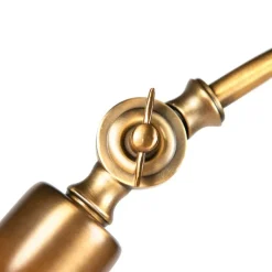 Smarte klassische Stehleuchte Bronze mit Weiß inkl. Wifi A60 - Ashley