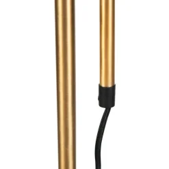 Smarte klassische Stehleuchte Bronze mit Weiß inkl. Wifi A60 - Ashley