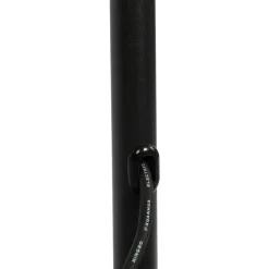 Smarte Stehleuchte schwarz mit weißem Schirm 35 cm IP65 inkl. LED - Virginia