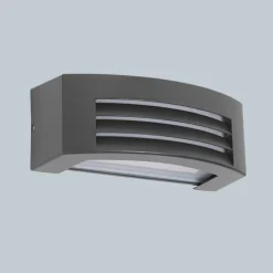 Smarte Wandleuchte Anthrazit IP44 inkl. Wifi P45 - Hurricane 1