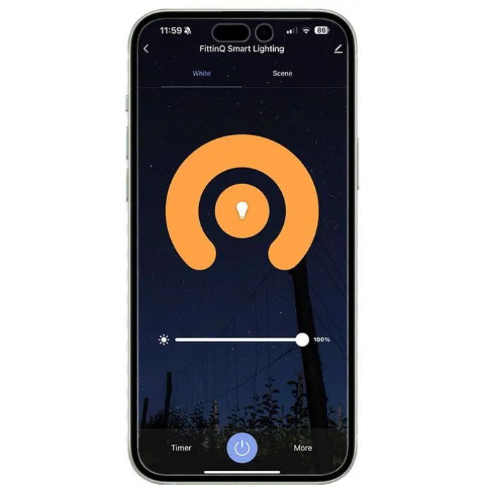 Smarte Wandleuchte rund gold inkl. 2 WiFi g9 - Pulley