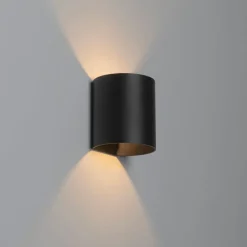 Smarte Wandleuchte schwarz inkl. WiFi G9 - Sabbio