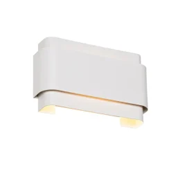 Smarte Wandleuchte Weiß 2-flammig inkl. 2 Wifi G9 - Coen