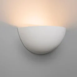 Smarte Wandleuchte weiß inkl. WiFi P45 - Britt