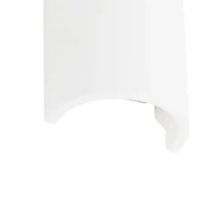 Smarte Wandleuchte Weiß Rund inkl. Wifi G9 - Colja Novo