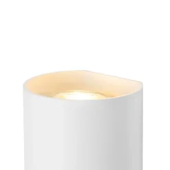 Smarte Wandleuchte weiß rund inkl. 2 WiFi GU10 - Sabbir