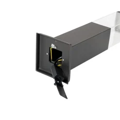 Smarte Wegeleuchte Dunkelgrau mit Rauchglas 45 cm inkl. WiFi P45 - Malios