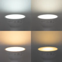 Smarte Wegeleuchte schwarz 80 cm IP44 RGBW inkl. GU10 50mm - Boris