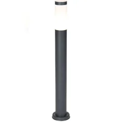 Smarter Außenlaternenmast Anthrazit 80 cm inkl. Wifi P45 - Rox