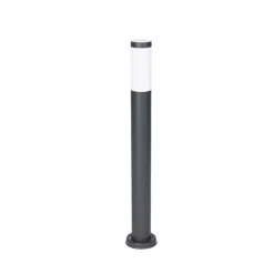Smarter Außenlaternenmast Anthrazit 80 cm inkl. Wifi P45 - Rox