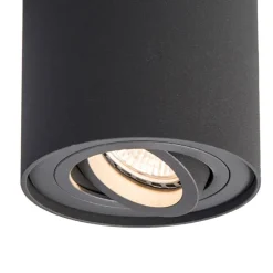 Smarter Aufbauspot dunkelgrau kippbar inkl. Wifi GU10 - Rondoo up