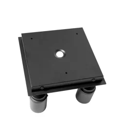 Smarter Badezimmerspot schwarz quadratisch IP44 inkl. 3 WiFi GU10 - Ducha