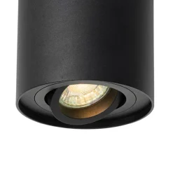 Smarter Deckenspot schwarz verstellbar inkl. Wifi GU10 - Rondoo up