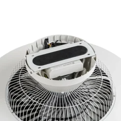 Smarter Deckenventilator schwarz mit Sterneneffekt 60cm inkl. LED Dimmbar mit Fernbedienung - Climo