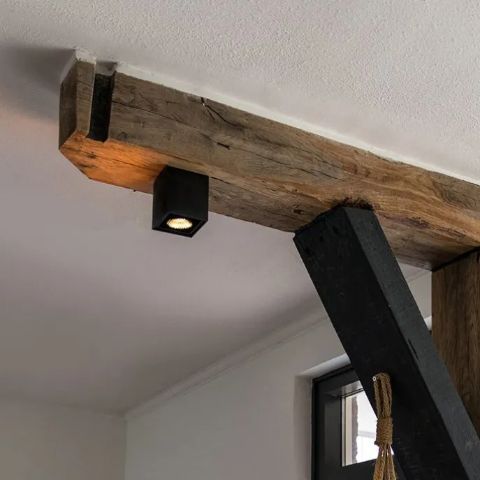 Smarter Designspot schwarz inkl. WiFi GU10 - Qubo Honey