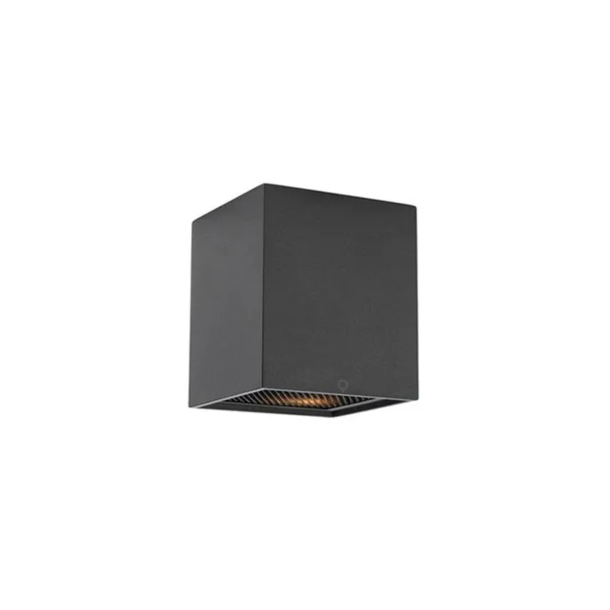 Smarter Designspot schwarz inkl. WiFi GU10 - Qubo Honey