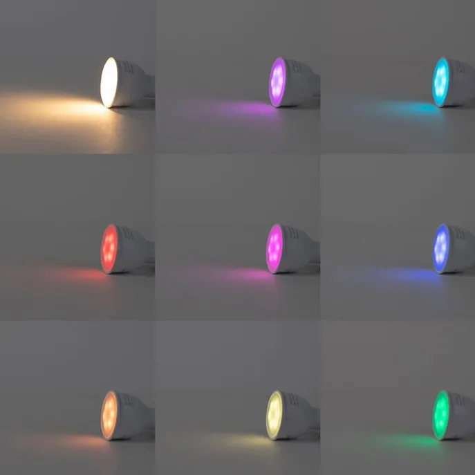 Smarter moderner Einbaustrahler Stahl inkl. Wifi GU10 Lichtquelle - Rondoo