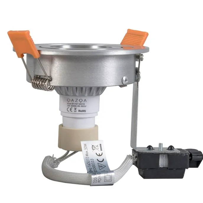 Smarter moderner Einbaustrahler Stahl inkl. Wifi GU10 Lichtquelle - Rondoo