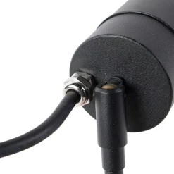 Smarter moderner Spike-Spot schwarz IP44 inkl. WiFi GU10 - Solo