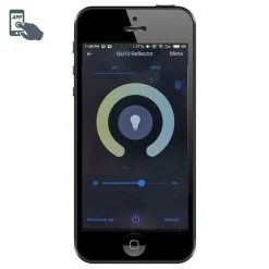 Smarter Outdoor Bodenstrahler schwarz verstellbar inkl. Wifi GU10 - Delux