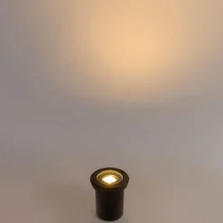 Smarter Outdoor Bodenstrahler schwarz verstellbar inkl. Wifi GU10 - Delux