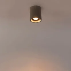 Smarter runder Deckenspot Beton inkl. Wifi GU10 - Deep