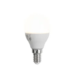 Smartes E14 LED-Leuchtmittel G45 Opal RGBW 4,9W 470lm 2700-6500K