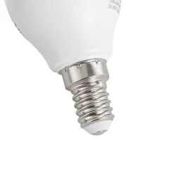 Smartes E14 LED-Leuchtmittel G45 Opal RGBW 4,9W 470lm 2700-6500K