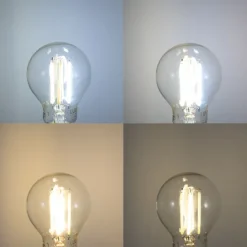 Smartes E14 LED-Leuchtmittel P45 Klar 4,2W 470lm 2700-6500K