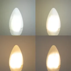 Smartes E14 LED-Leuchtmittel C35 Matt 4,2W 470lm 2700-6500K