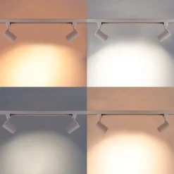 Smartes Schienensystem weiß 1-phasig 5-leuchtend inkl. Wifi GU10 - Iconic Jeany