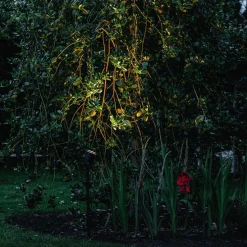 Spike Spot schwarz 40 cm inkl. Kabel und Stecker IP44 - Basic