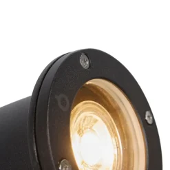 Spike Spot schwarz 40 cm inkl. Kabel und Stecker IP44 - Basic