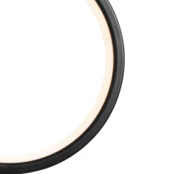 Spitzenlicht Schwarz 50 cm Inkl. Wiederaufladbare und Solar LED IP65 - Adalind