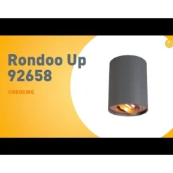 Spot grau mit Kupferwirbel und Neigung - Rondoo Up