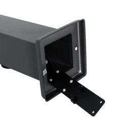 Steh-Außenleuchte dunkelgrau 45 cm mit Fassung IP44 - Malios