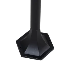 Stehende Außenlaterne schwarz 120 cm IP44 - New Orleans