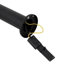 Stehende Außenleuchte schwarz 80 cm AR70 verstellbar IP44 - Solo