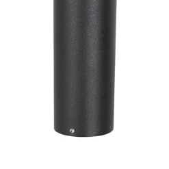 Stehende Außenleuchte schwarz 50 cm verstellbar - Duo