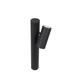 Stehende Außenleuchte schwarz 50 cm verstellbar - Duo