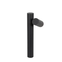 Stehende Außenleuchte schwarz 50 cm verstellbar - Duo