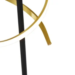 Stehleuchte Gold inkl. LED 3-stufig dimmbar in Kelvin - Henk