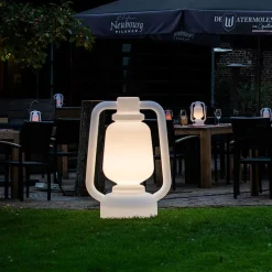 Stehleuchte weiß 110 cm IP44 - Storm Extra Large