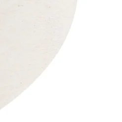 Stofflampenschirm beige rund abgeschrägt 50/17,5/25