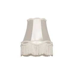 Stofflampenschirm creme 30 cm - Oma