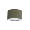 Stofflampenschirm Dunkelgrün 35/35/20