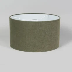 Stofflampenschirm Dunkelgrün 35/35/20