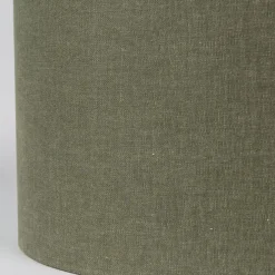 Stofflampenschirm Dunkelgrün 35/35/20