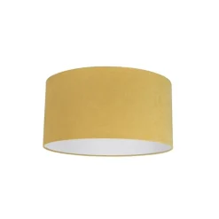 Stofflampenschirm gelb 50/50/25