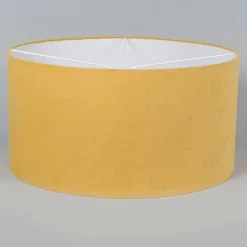 Stofflampenschirm gelb 50/50/25